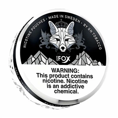 Llwynog Gwyn Codau Nicotin Du